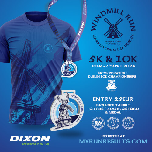 The Windmill Run 5k & 10k (Dublin Champs)